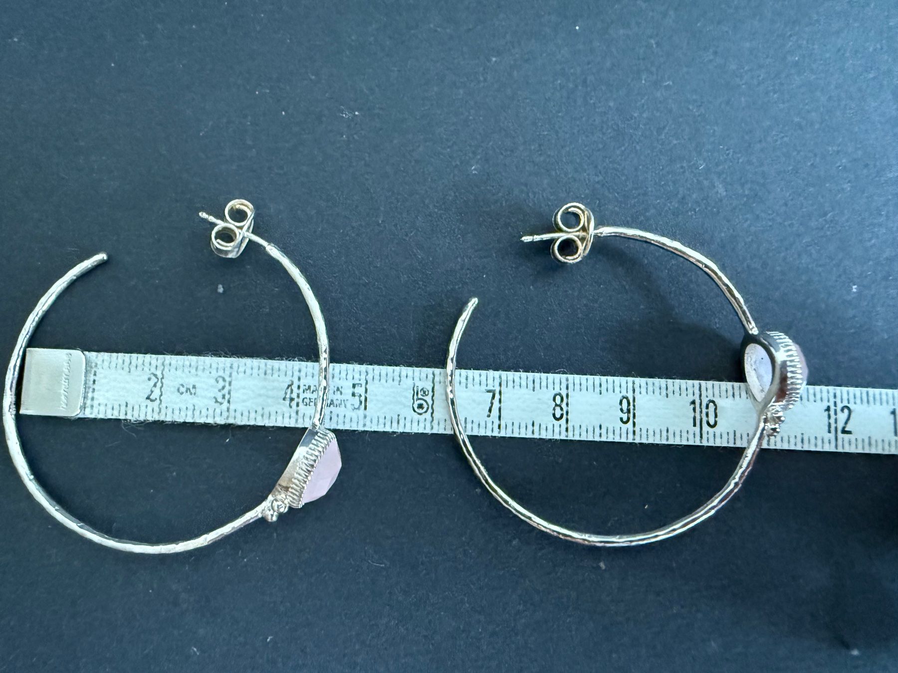 Orecchini pendenti & Orecchini a lobo: Silber Ohrringe mit Rosenquarz 925 – Usato da Spiegel b. Bern venduto da Rogger72 4