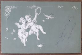 Ansichtskarte Amor Engel 1899