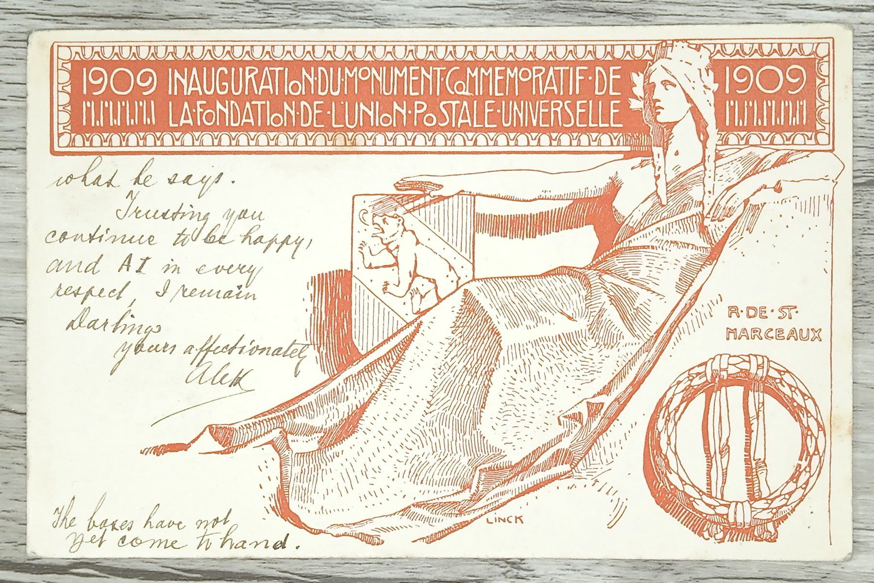 Tutti i francobolli: TR15 Carte Postale + Timbre Suisse 1911 – Usato da Cousset venduto da Patrick_Collections 1