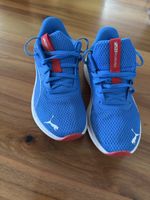 Puma Runningschuhe, Grösse 37.5, Blau/Weiss, Top Zustand!