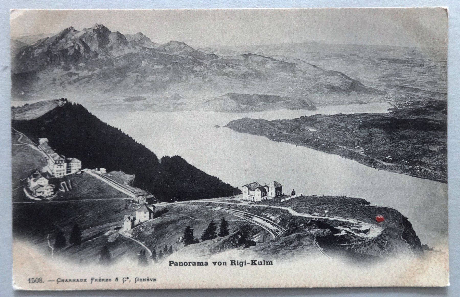 Cartes postales: Panorama von Rigi-Kulm – D'occasion à Fétigny par Billy2miny