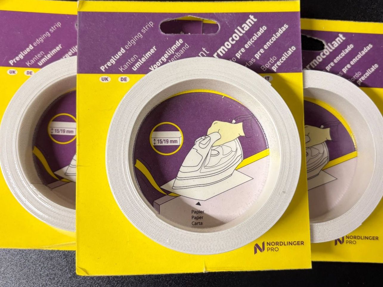 Altro materiale per ufficio: 1 Pack Kantenschutz (Kantenumleimer) – Nuovo e nell'imballaggio originale da Obergösgen venduto da Andre118