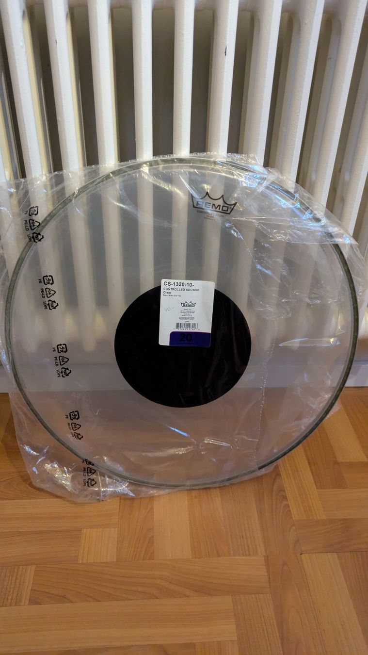Musikinstrumente: Remo Controlled Sound Clear 10 CS031010 (clear) – Neu und originalverpackt aus Steinen von beatstick