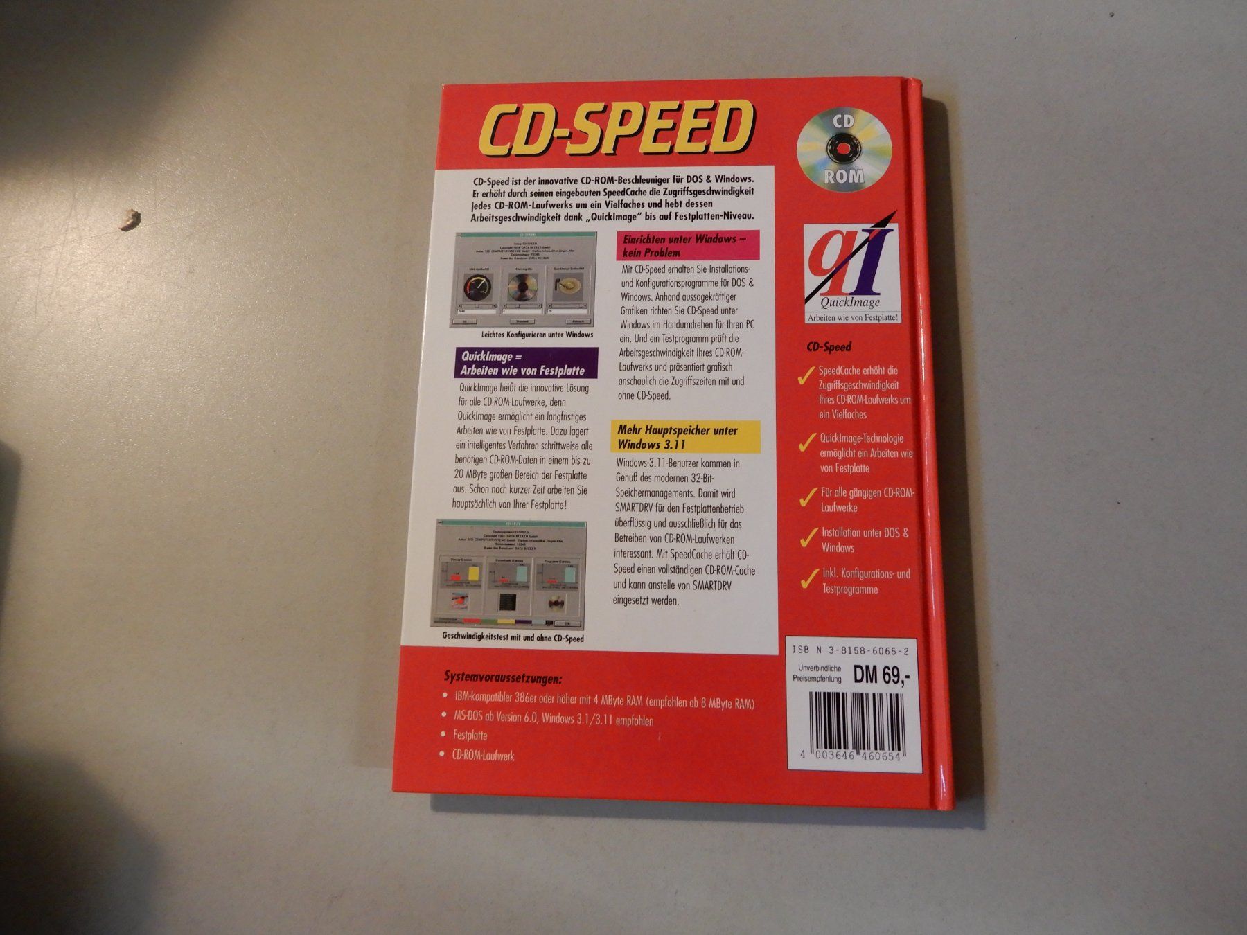 Software: DATA BECKER CD-SPEED Software für Windows 95 – Usato da Erstfeld venduto da Mario_boe0 8