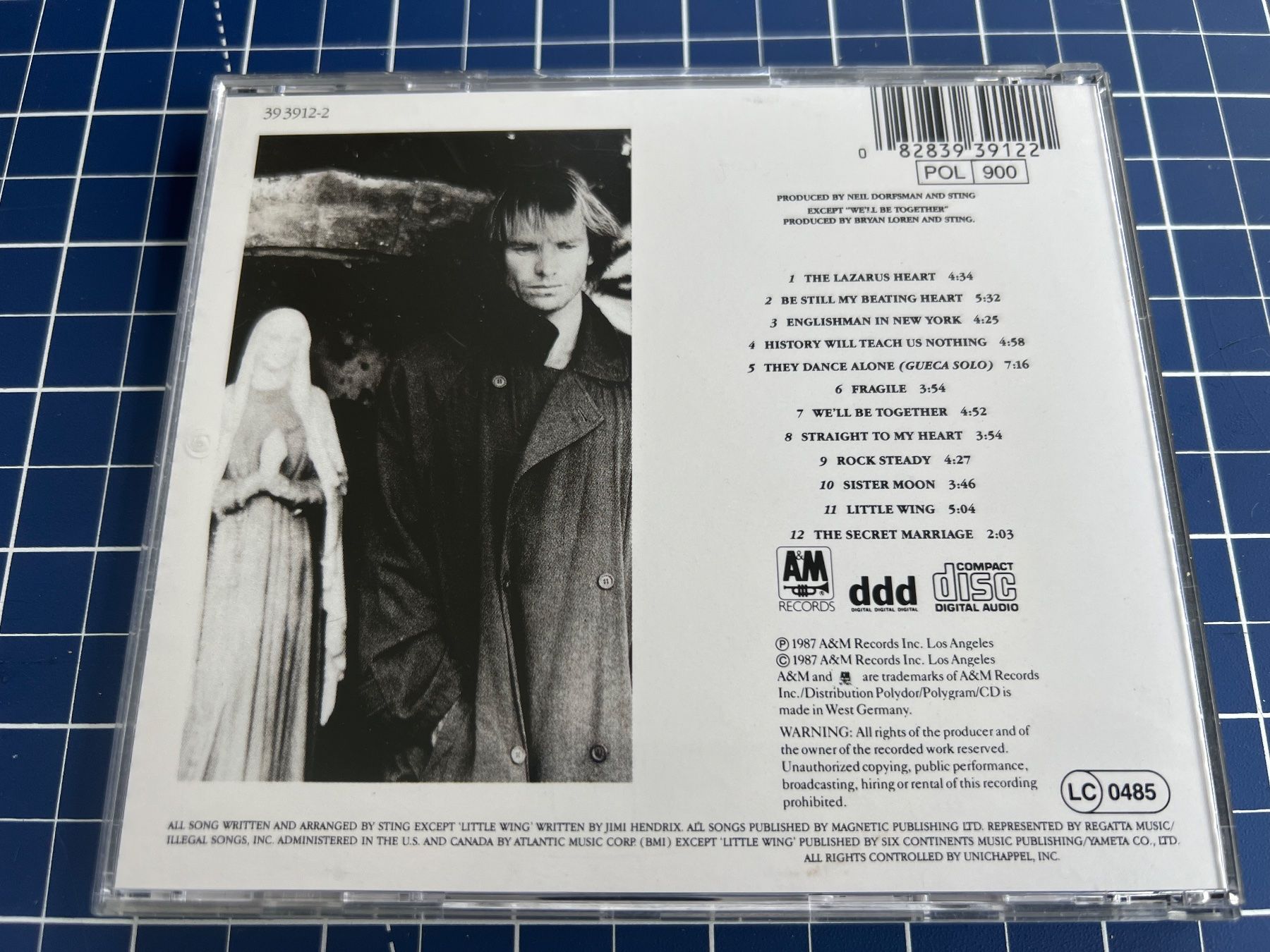 CD: Sting – ...Nothing Like The Sun – Usato da st.gallen venduto da sophiephie 2