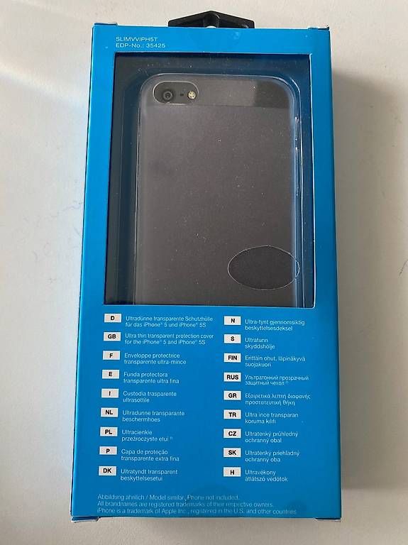 Cover & Protezioni schermo: iPhone 5S Slim Cover, Case transparent NEU – Usato da Adlikon venduto da suermel2000 1