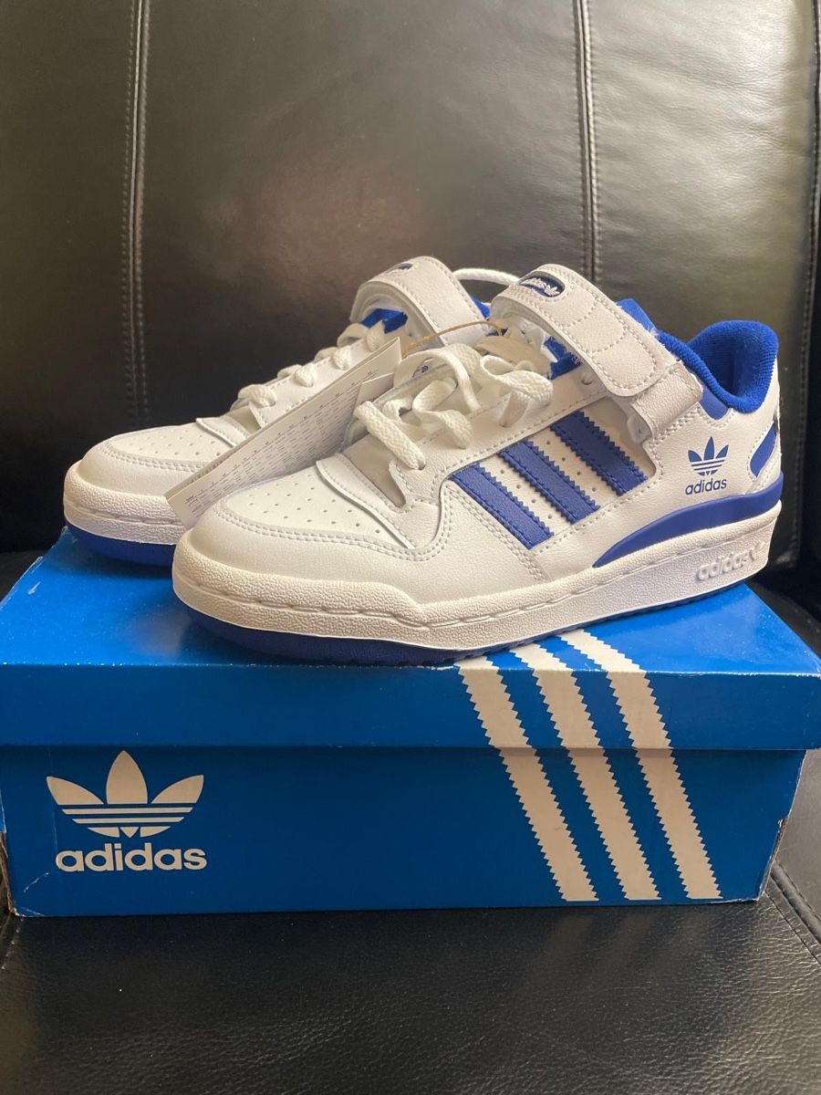 Adidas Scarpe da donna: Adidas Forum low 36 2/3 Neu Blau – Nuovo e nell'imballaggio originale da Stäfa venduto da Phphch 1