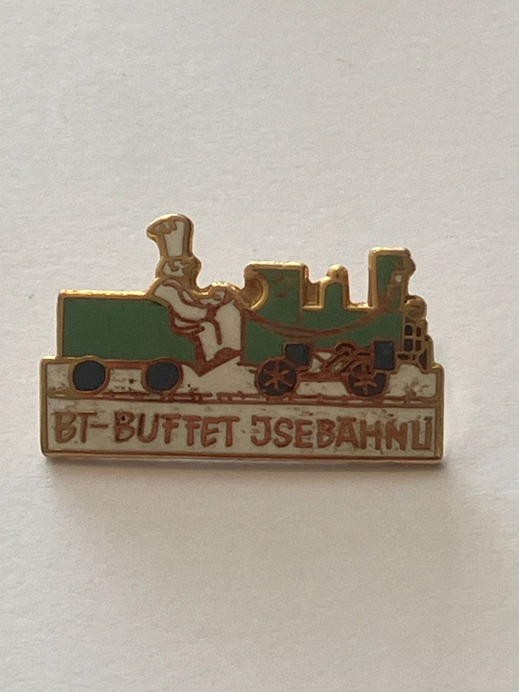 Placchette & Badge: 1 Pin BT-Buffet Isebähnli – Usato da Basel venduto da djwwpp