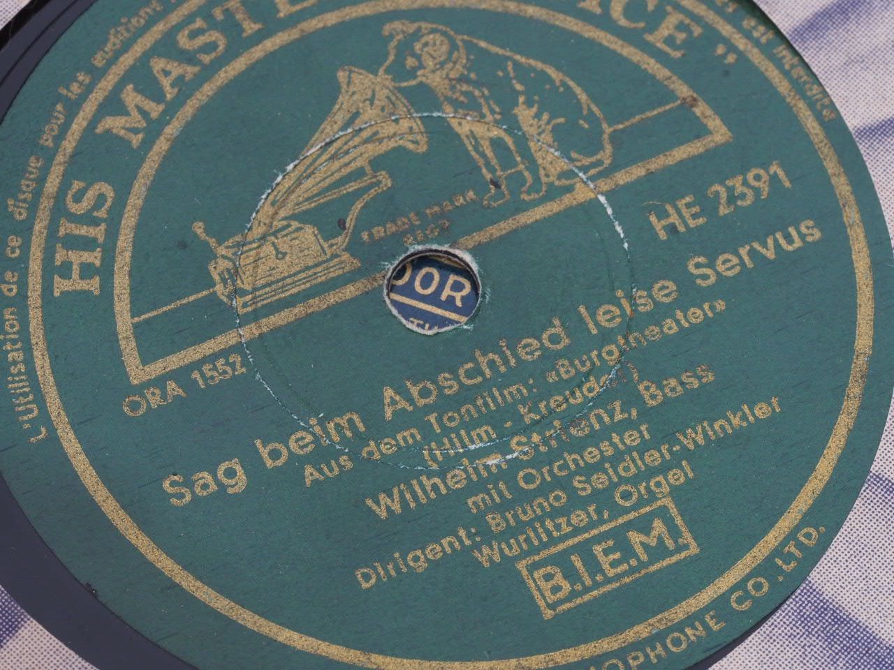 Vinyles: DISQUES 78 TOURS – D'occasion à Lausanne par Leag 1