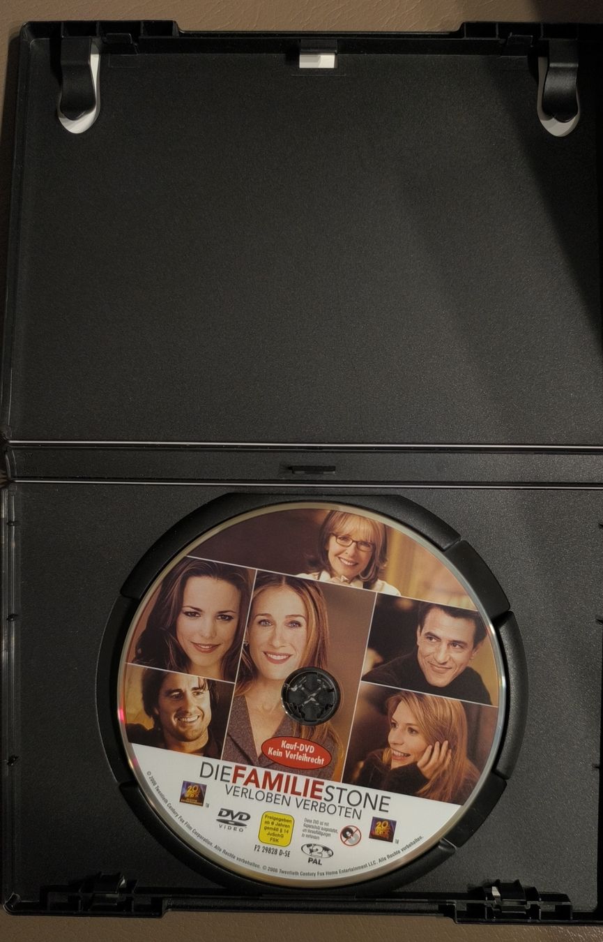 Tutti i DVDs: DVD Die Familie Stone – Usato da St.Erhard venduto da himmelblau21 2