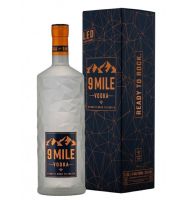 9 Mile Vodka 3l, 37,5vol. XXL-Flasche mit LED-Licht