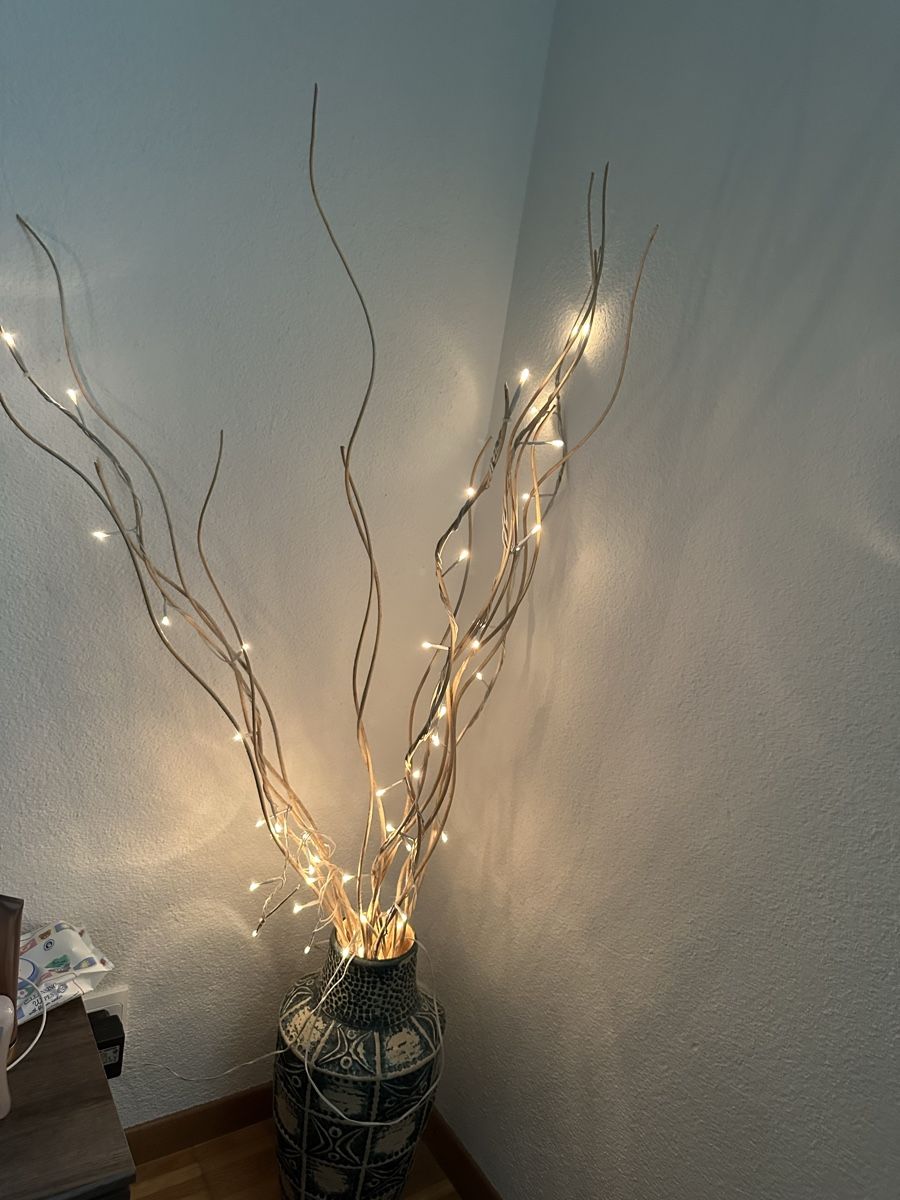 Vasen & Gefässe: Vase mit Zweigen aus Licht – Gebraucht aus Kirchleerau von Rvgc86 1