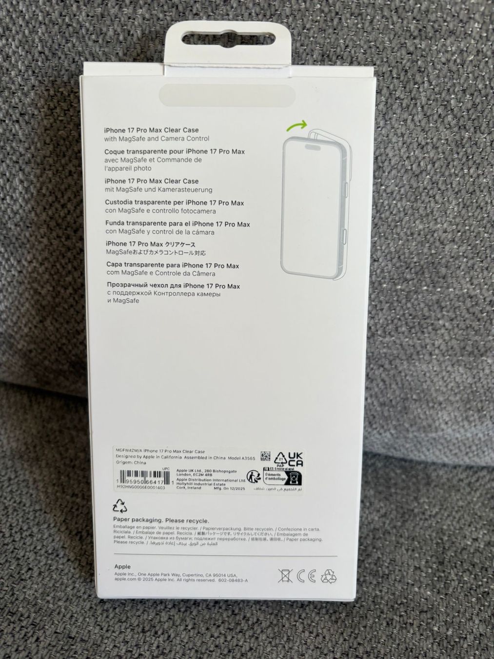 Apple Covers & Schutzfolien: Clear Case iPhone 17 Pro Max – Neu (gemäss Beschreibung) aus Rüti ZH von mi-ro-75 1