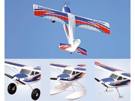 FMS Kingfisher Multi-Trainer - Deluxe mit Gyro V3, Spw 1400m