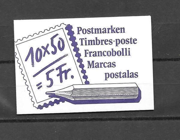 : Markenheftchen 0-84 Postbeförderung ** 8.9.1988 – Nuovo (secondo la descrizione) da Olten venduto da clotaldi