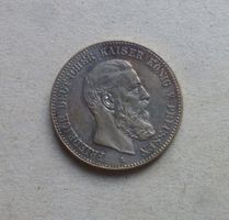 Preussen ++ 2 Mark 1888 A, schöne Patina, gute Erhaltung
