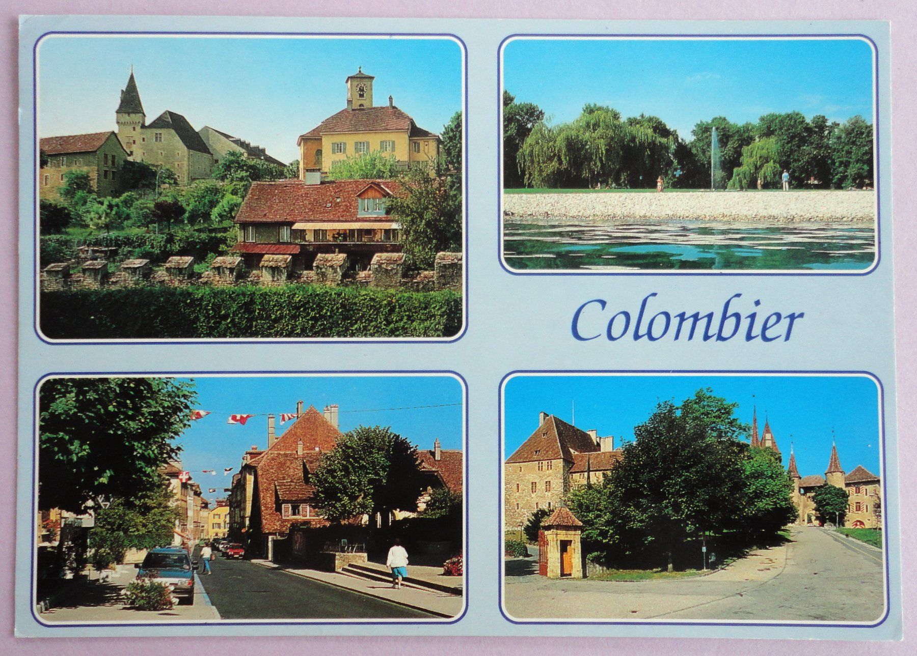 Ansichtskarten: Colombier – Gebraucht aus Fétigny von Billy2miny