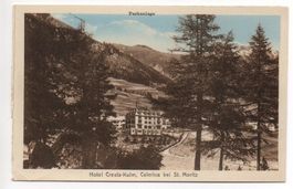 CELERINA bei St. Moritz - Hotel Cresta-Kulm - Parkanlage