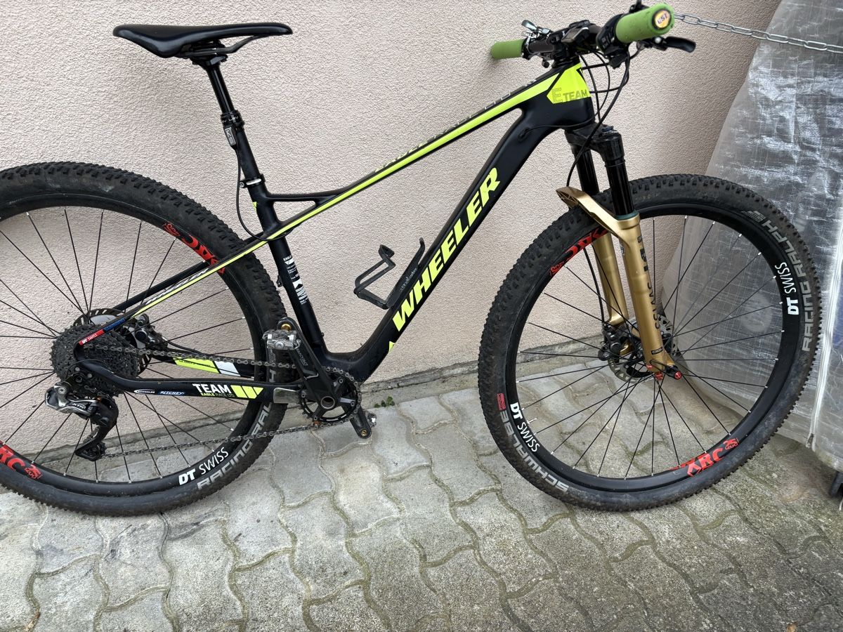 Wheeler Velos: Wheeler Team Carbon Hardtail Mountainbike – Gebraucht aus Gelterkinden von Adi1969