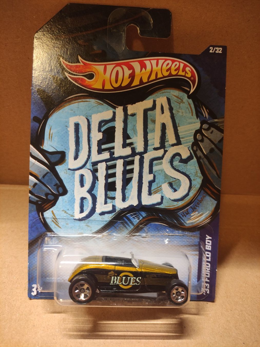 Hot Wheels Modellini d'auto: Hot Wheels Delta Blues '33 Ford Lo Boy – Nuovo (secondo la descrizione) da Basel venduto da hotwheeler70