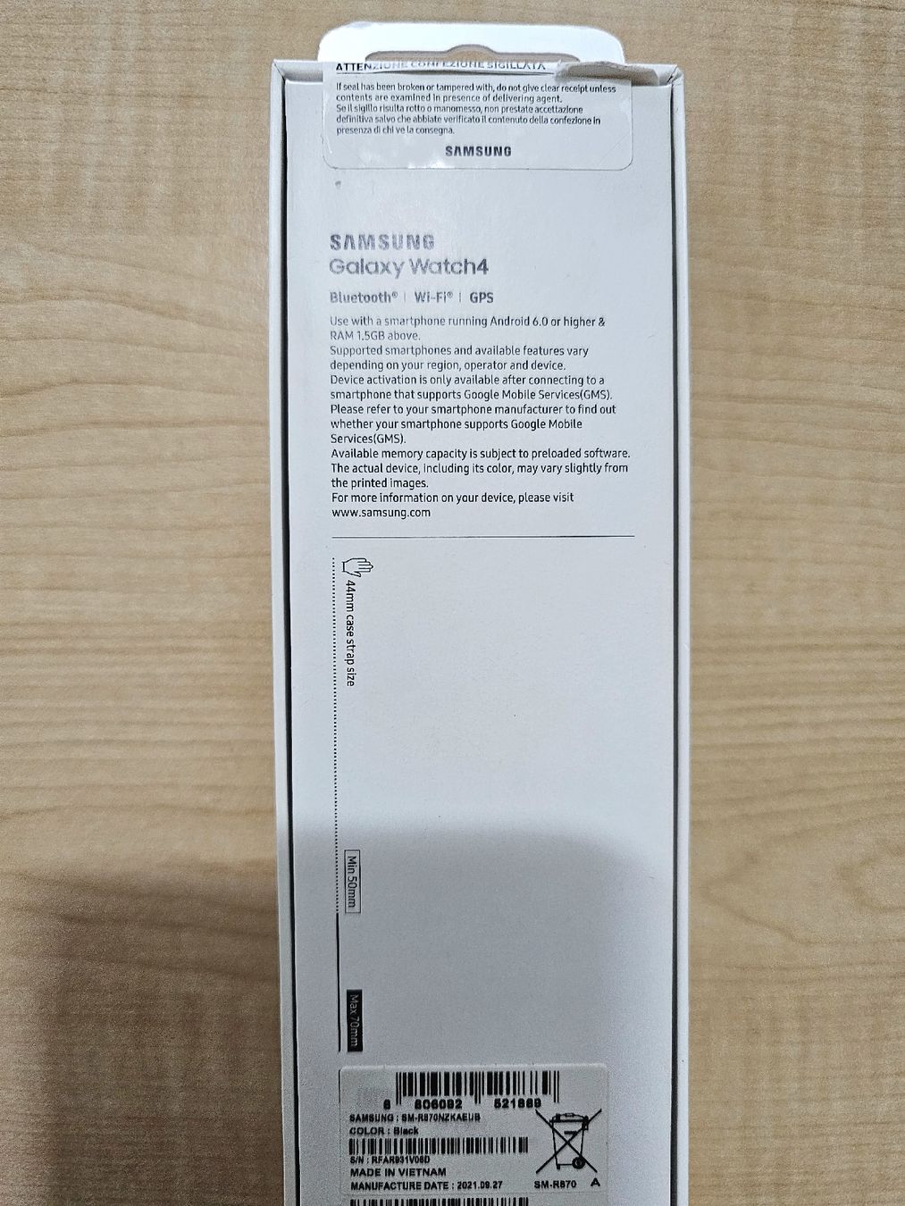 Samsung Smartwatch: Samsung Galaxy Watch4  44mm  wifi – Usato da Bussy FR venduto da fra_f65n 4