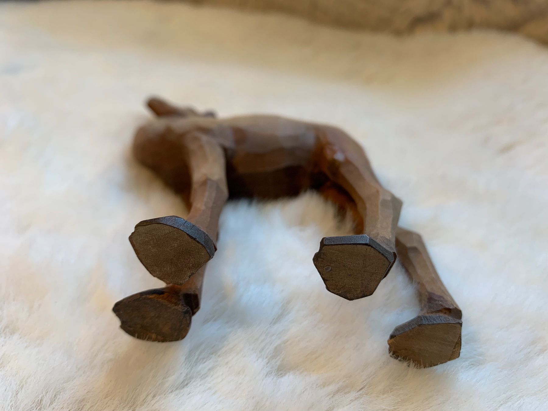 Figuren: Junges Dromedar, Holz, Krippenfigur, Huggler Brienz – Gebraucht aus Kloten von petrol5555 3
