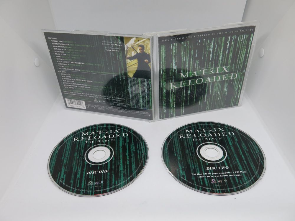2 CD The Matrix Reloaded Linkin Park Marilyn Manson Deftones (Gebraucht ...