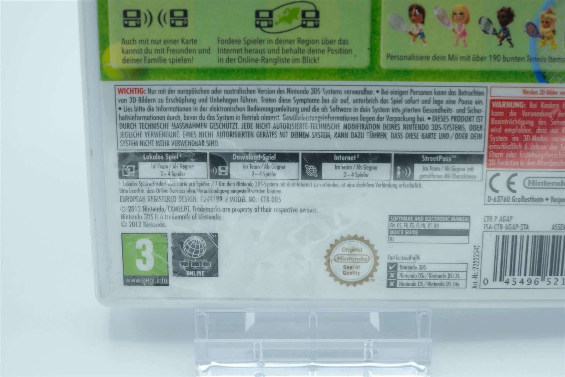 Nintendo Spiele: Mario Tennis Open OVP - Nintendo 3DS – Gebraucht aus Chur von mojobox 7