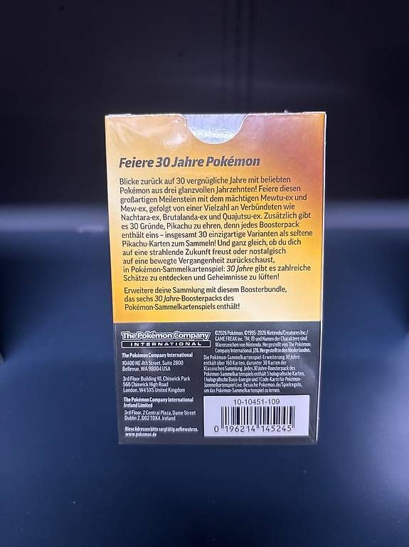 Sammelbilder & Trading cards: 30 Jahre Pokemon Boosterbundle (Versand GRATIS) – Neu und originalverpackt aus Mülligen von Davidone16 1