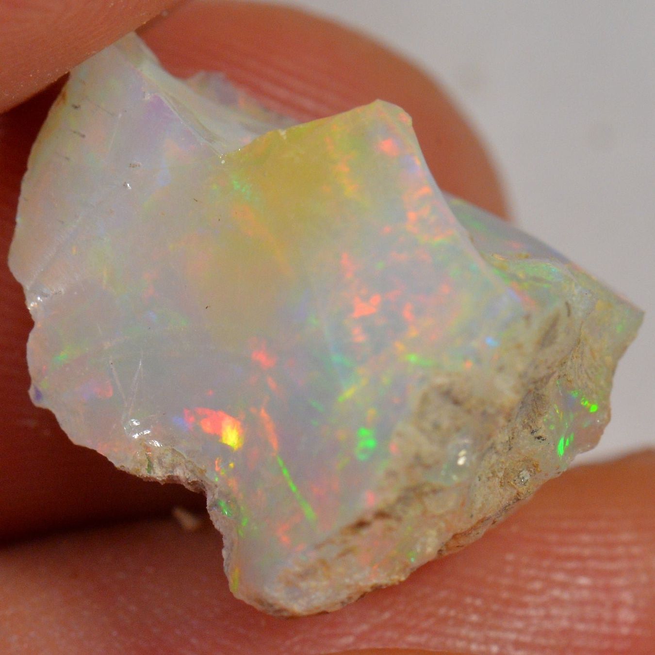 Edelsteine: 12.3 Karat - Roher Äthiopischer Welo Opal – Neu (gemäss Beschreibung) aus Rüti ZH von DeinOpal 3