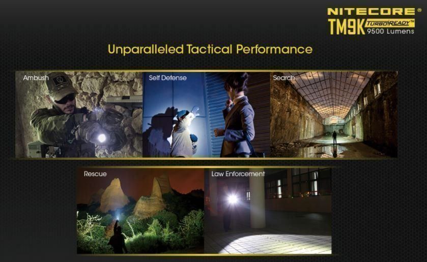 Lampen: Nitecore TM9K – Neu und originalverpackt aus Chur von P0WER 5