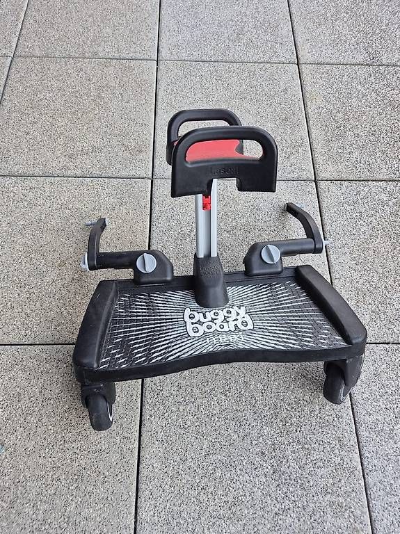 Kinderwagen Zubehör: Buggy Board mit Sitz – Gebraucht aus Muttenz von veroo8