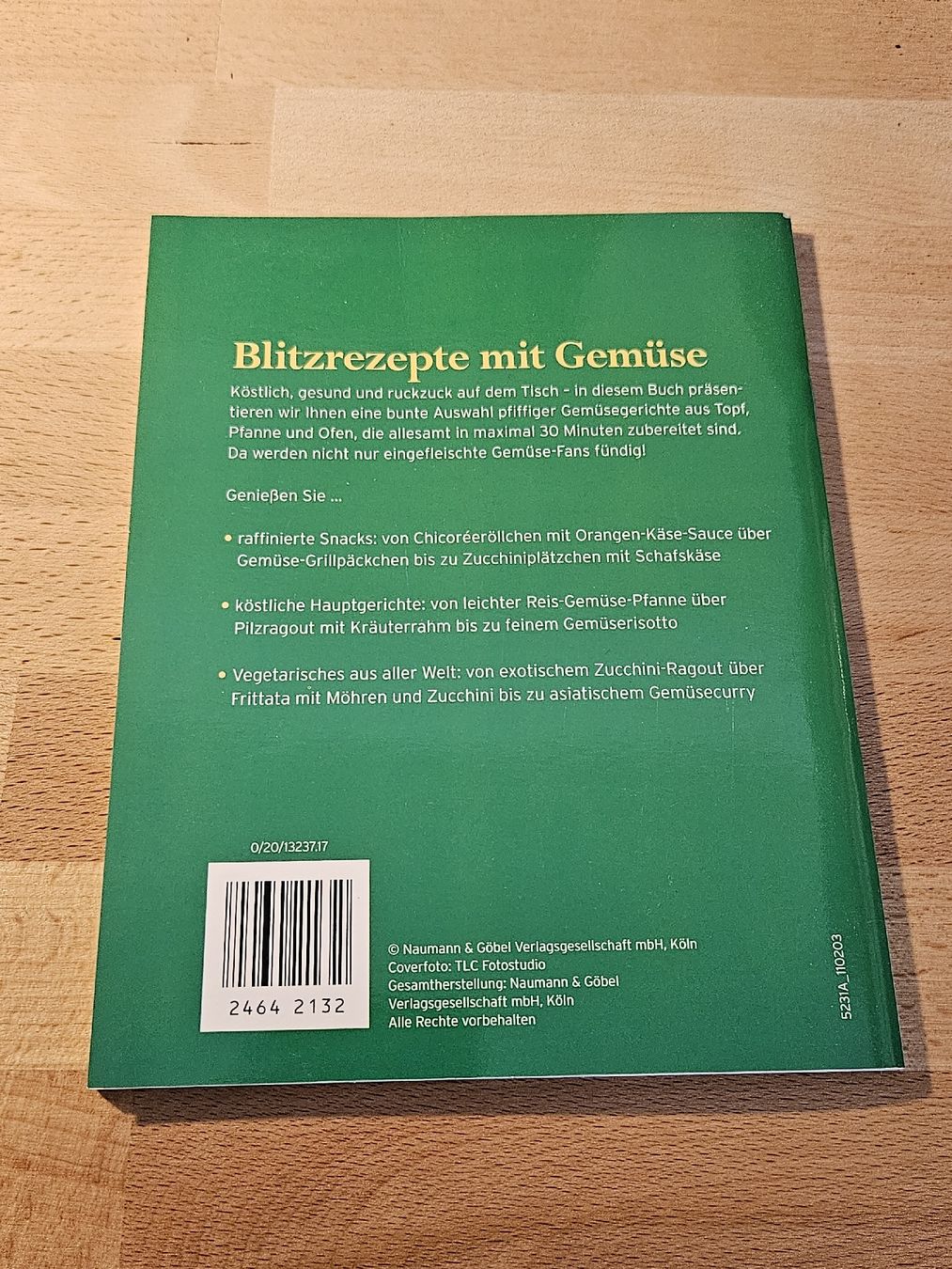 Libri: Kochbuch : Blitzrezepte mit Gemüse – Nuovo (secondo la descrizione) da Givisiez venduto da TheSparkTimeStore 1