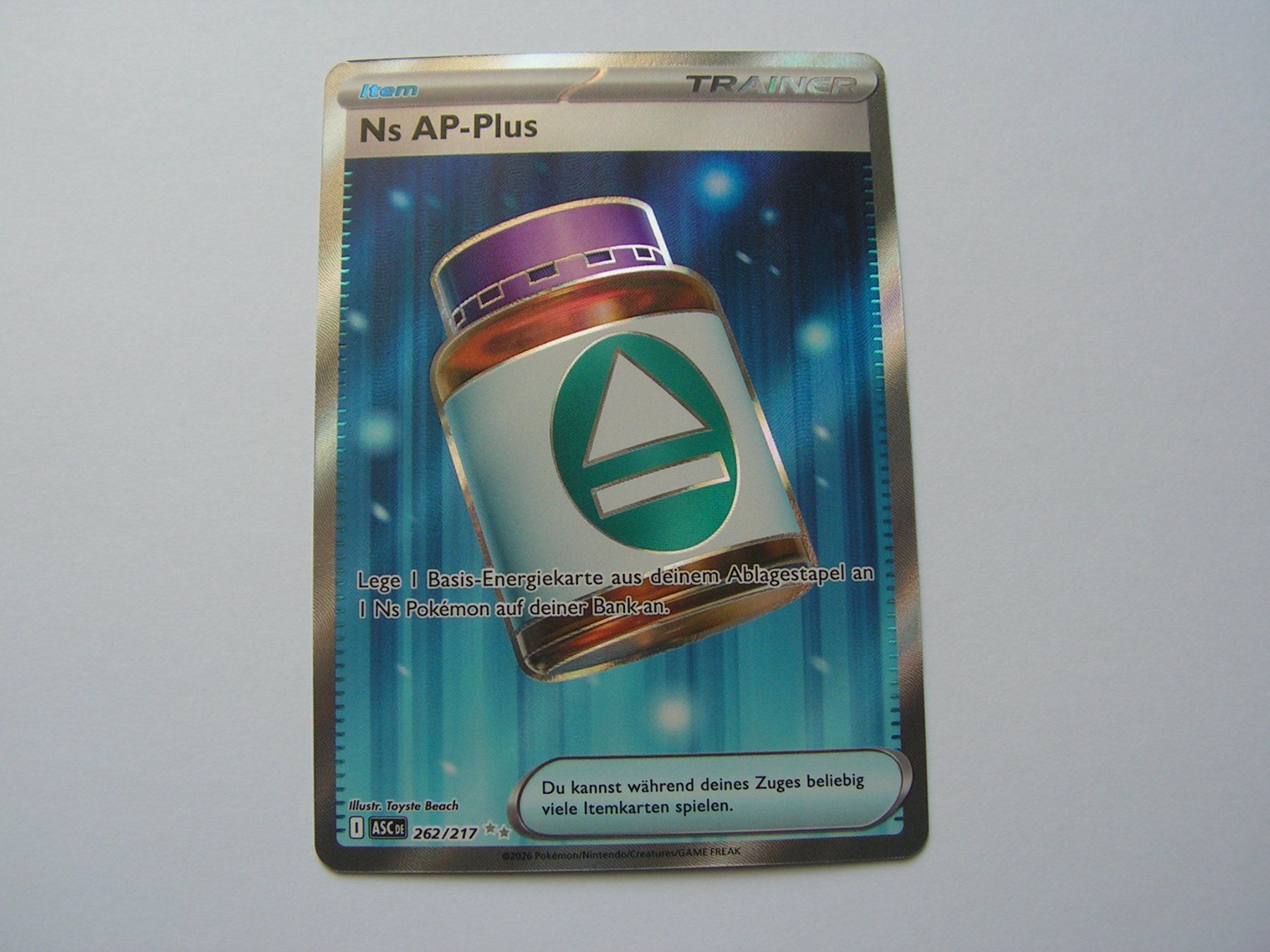 Pokémon Carte collezionabili: Ns AP-Plus 262/217 Erhabene Helden – Nuovo (secondo la descrizione) da Aesch BL venduto da Hansboeni 1
