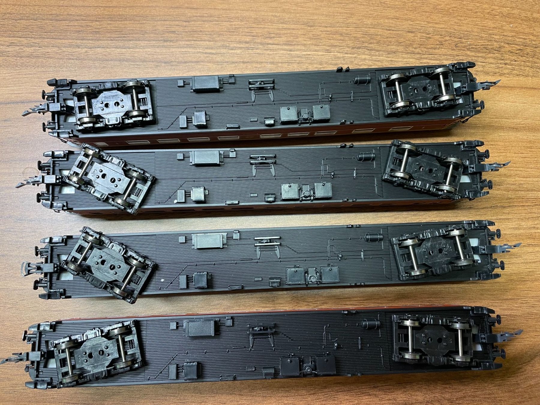 Modelleisenbahnen: NMJ 4x Personenwagen der SJ in DC – Gebraucht aus Villmergen von Mfritz 2