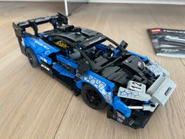 Legotechnik Rennauto (lenkbar)