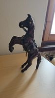 Pferdefigur Leder dunkle Farbe guter Zustand