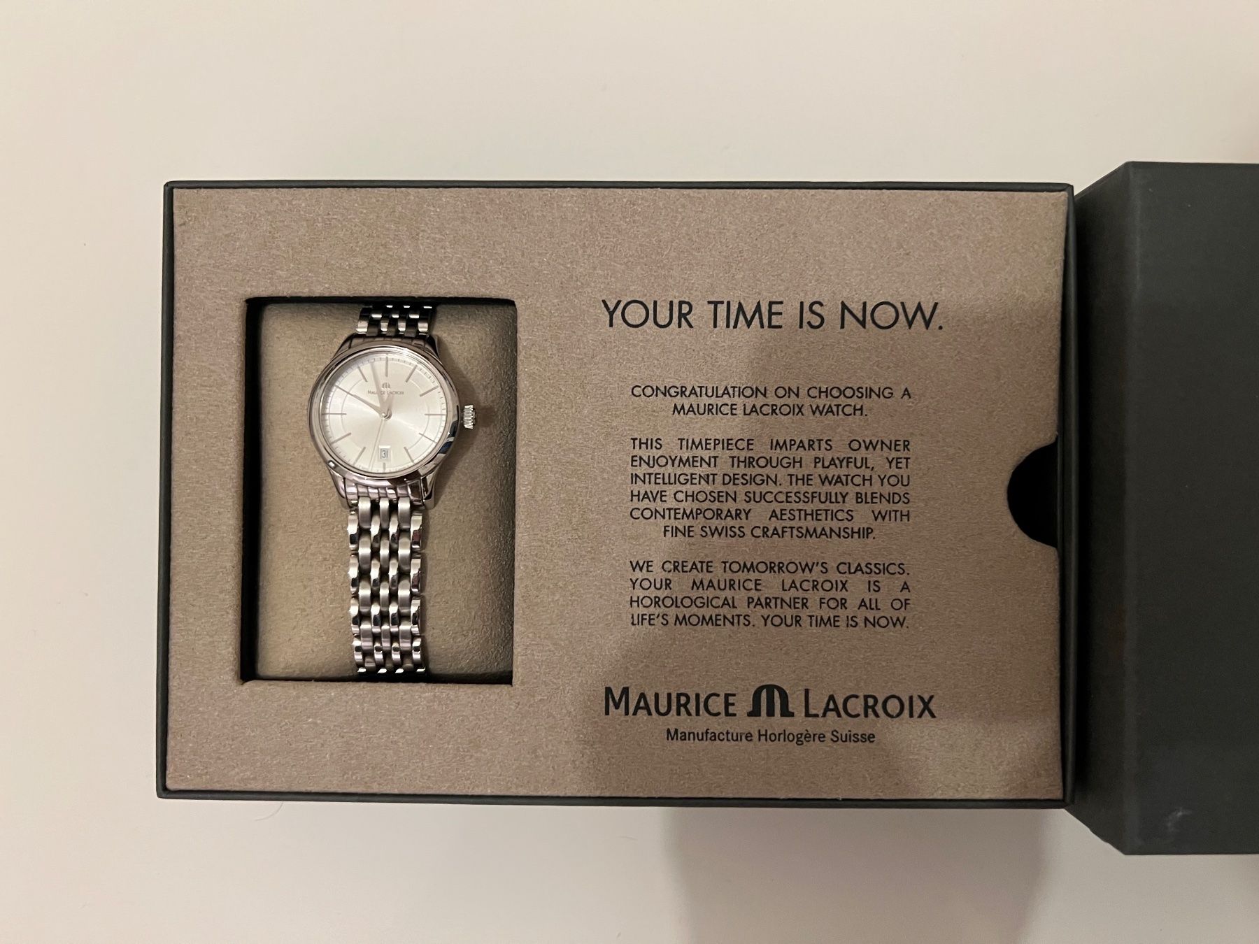 Maurice Lacroix Orologi: Maurice Lacroix Les Classiques Date Ladies – Usato da Basel venduto da Harper.G 3