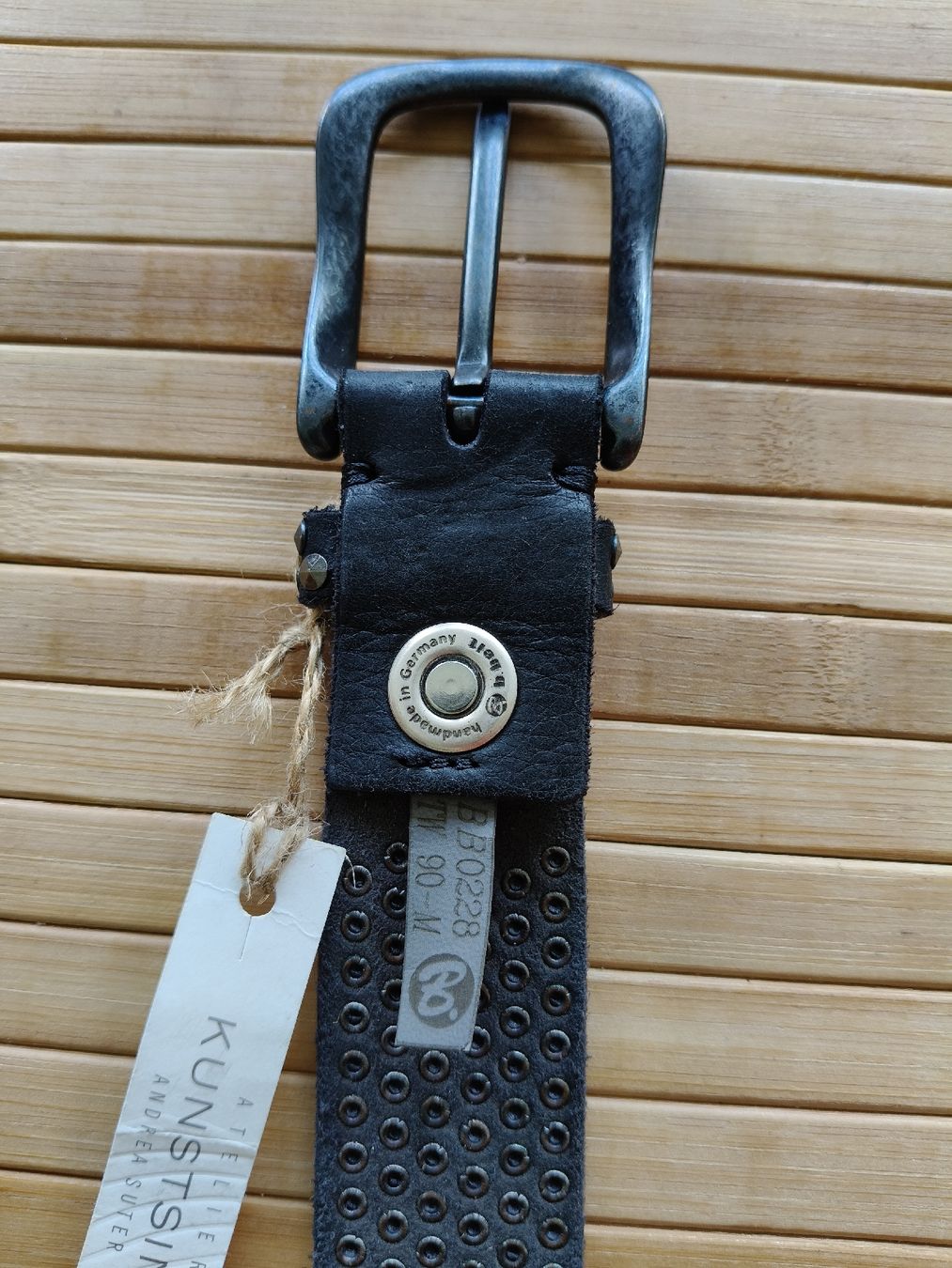 Cinture: Gurtel handmade in Germany leder size 90 M – Nuovo e nell'imballaggio originale da Zürich venduto da sha_vw65 1
