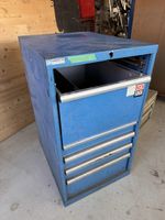 Werkzeugschrank blau Schubladen schrank 