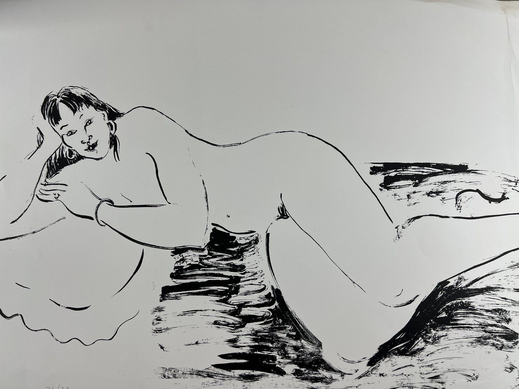 Grafica & Litografie: Anna Keel, SERIGRAPHIE SIGNIERT NUMMERIERT – Usato da Gersau venduto da kunst-online