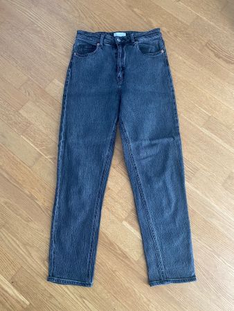 schwarze Denim Jeans Gr. 38