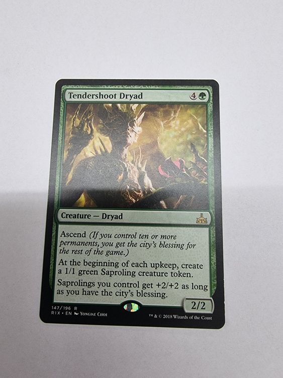 Mtg Karte Tendershoot Dryad Kaufen Auf Ricardo