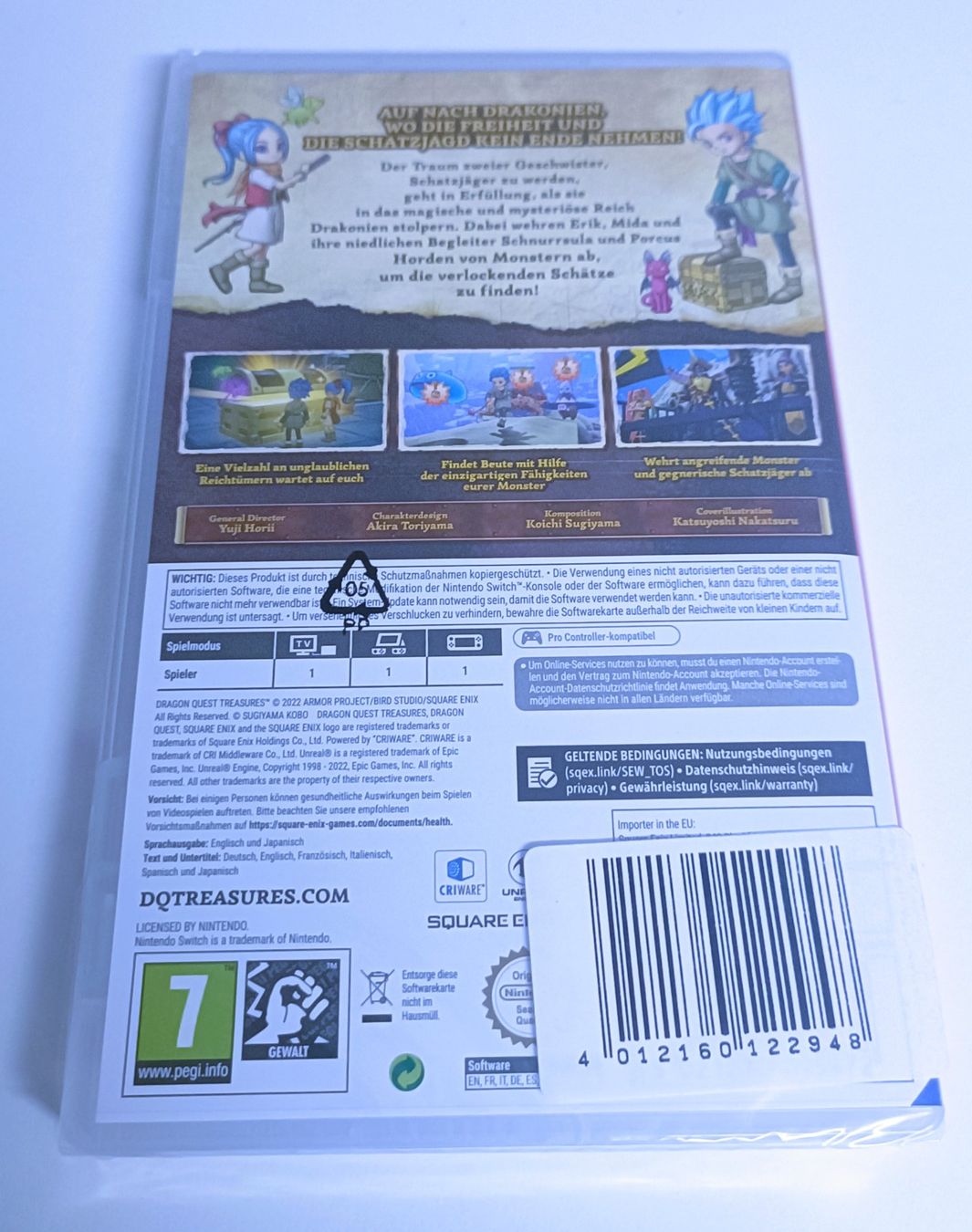 Spiele: Dragon Quest Treasures - Deutsch - Switch NEU & OVP – Neu und originalverpackt aus Köniz von Gamecollect 1