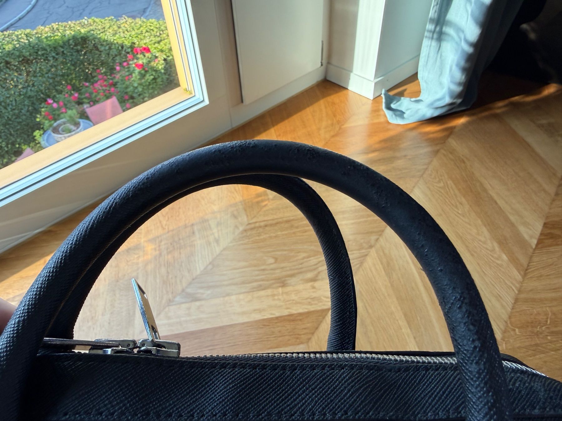 Sandro Valigie & Borse: Sandro Laptoptasche - Schwarz Unisex – Usato da Maur venduto da swisssa89 8