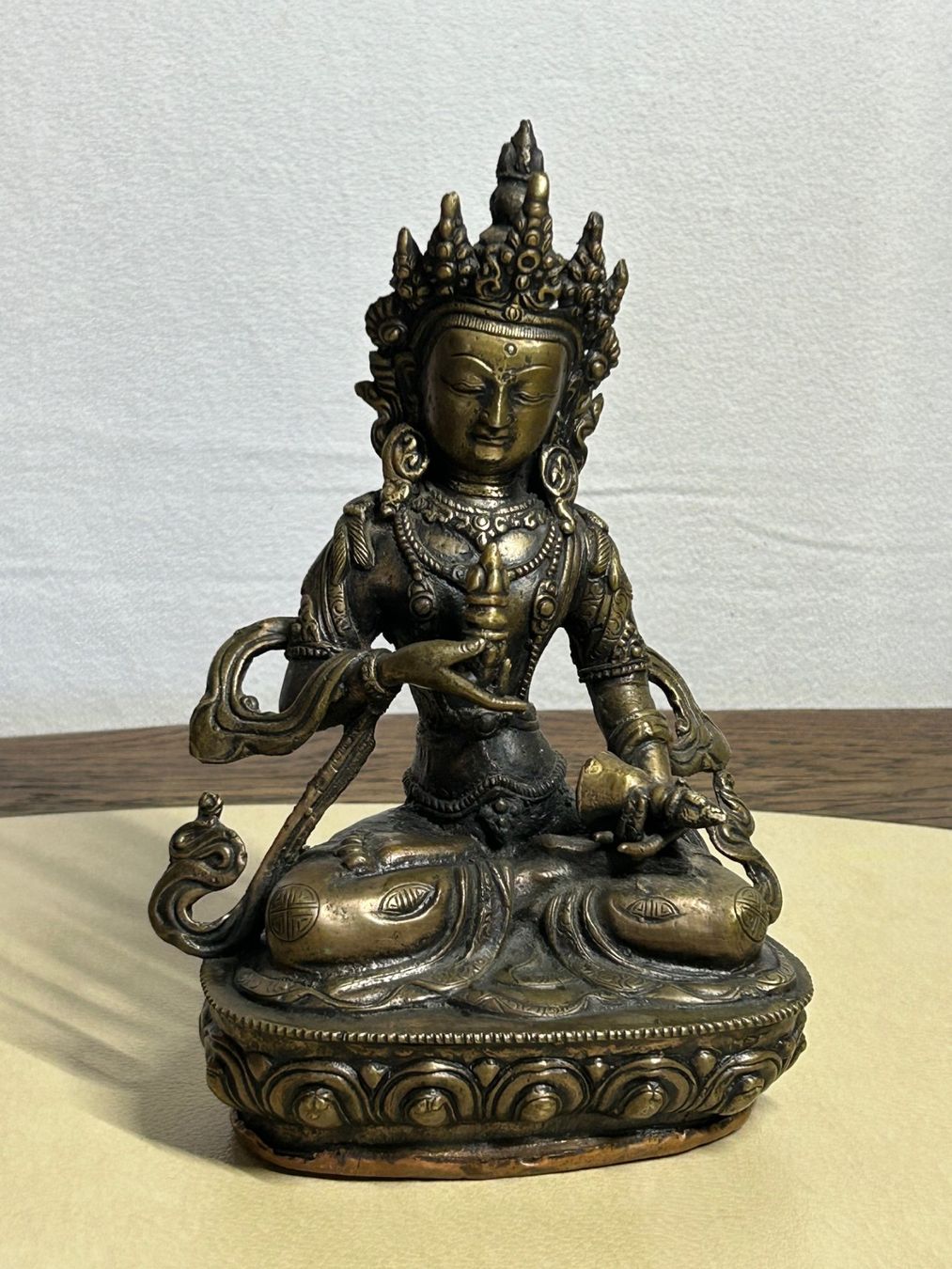 Sculptures & Statues: Buddha Vajrasattva - Skulptur aus Bronze – Neuf (Voir description) à Rocourt par Vijay02