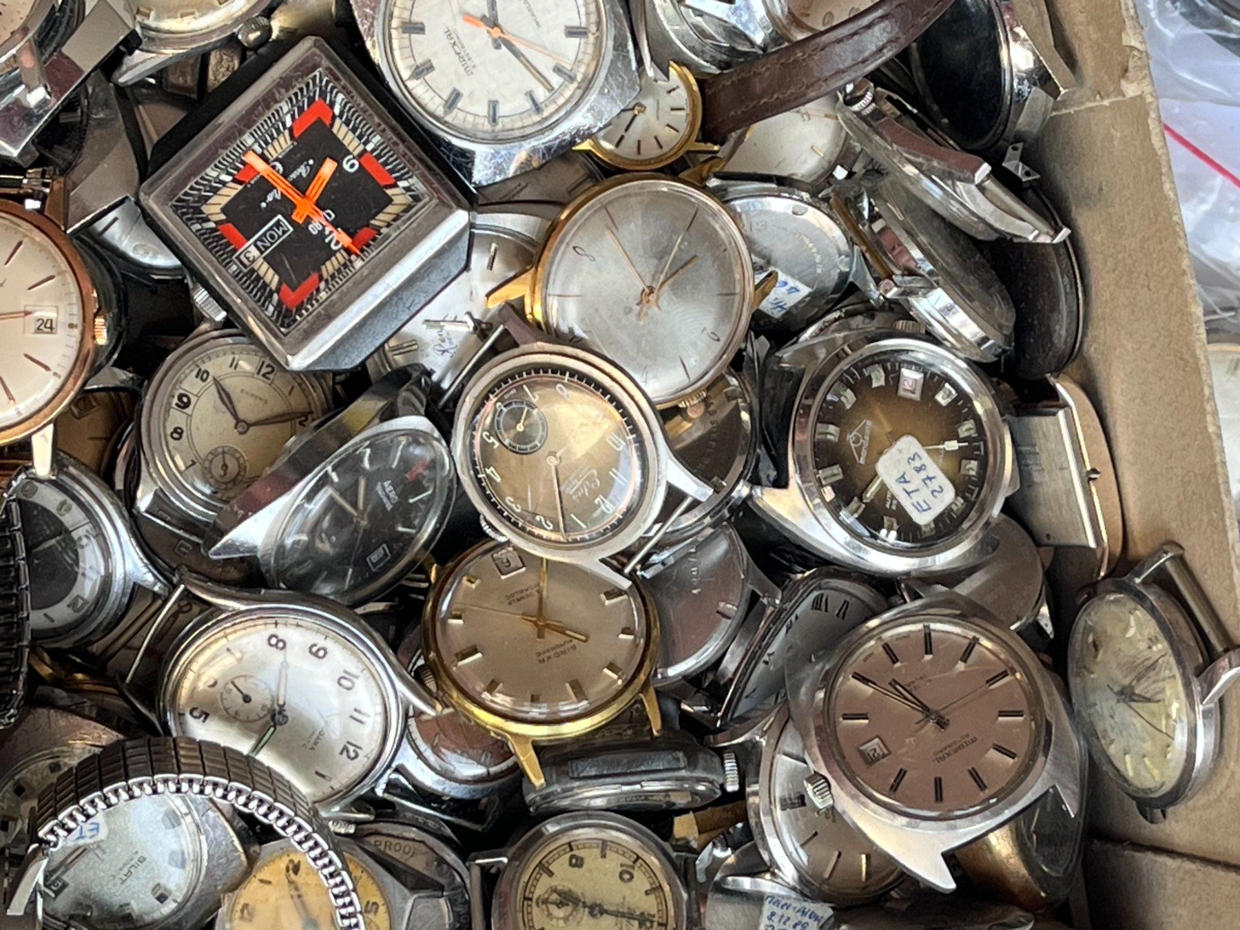 Uhren: Lot Vintage Uhren – Defekt aus Worblaufen von chronyves 8