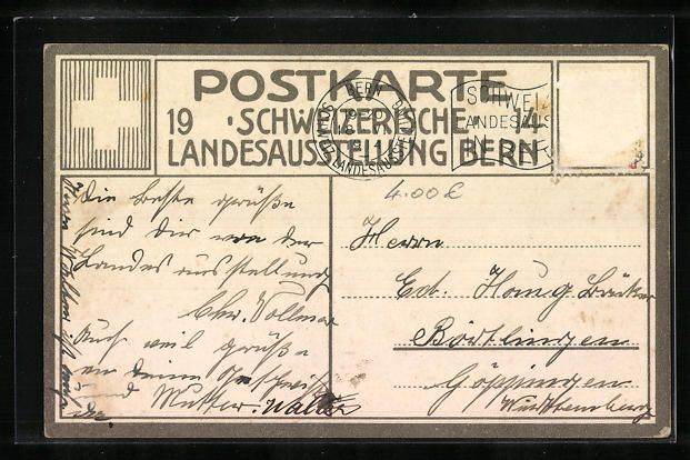 Cartes postales: Bern, Schweizerische Landesausstellung 1 – D'occasion à Berlin par bartko-reher 1