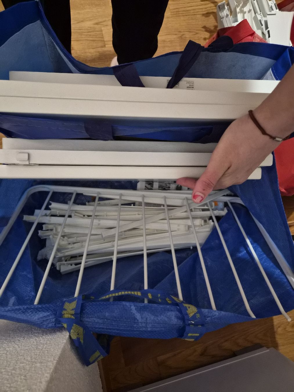 Ikea Armadi: IKEA ALGOT Wandsystem / offener Kleiderschrank – Usato da Huttwil venduto da Rahanny01 4