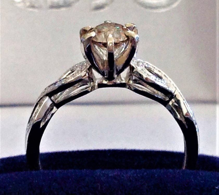 Anelli: *NEU Traum Champagne Diamant-Solitärring – Nuovo e nell'imballaggio originale da Roggwil /BE venduto da elegance45 2